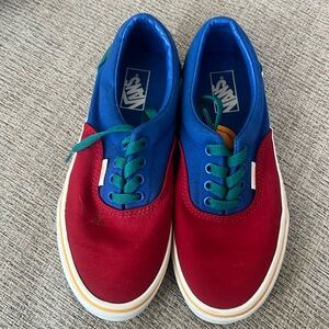 Classic multicolored vans shoes